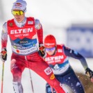 Johannes Lamparter (AUT) hielt das Tempo hoch und schüttelte Julian Schmid (GER) ab.