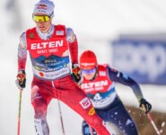 Johannes Lamparter (AUT) hielt das Tempo hoch und schüttelte Julian Schmid (GER) ab.