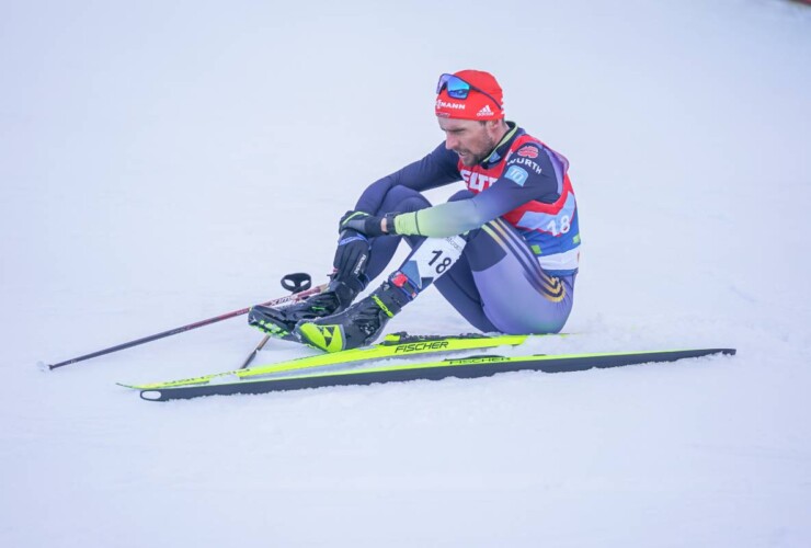 Johannes Rydzek (GER) war heute chancenlos.