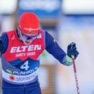 Julian Schmid (GER) konnte das Tempo nicht ganz mitgehen.