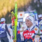 Johannes Lamparter (AUT) freut sich über den dritten Platz.