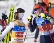 Jenny Nowak (GER) freut sich über einen gelungenen Saisonabschluss.