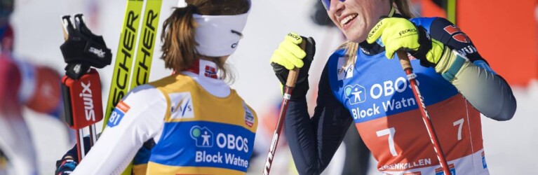 Jenny Nowak (GER) freut sich über einen gelungenen Saisonabschluss.