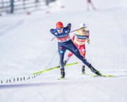 Julian Schmid (GER) sprintet auf Platz 2.