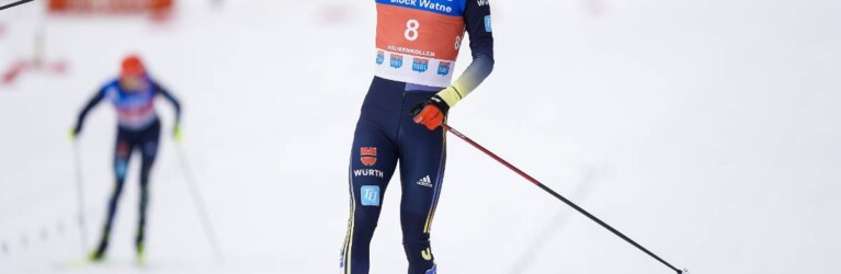 Vinzenz Geiger (GER) wird Zweiter in Oslo.