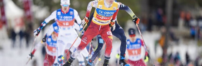 Johannes Lamparter (AUT) führte die Verfolgergruppe an.