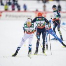 Espen Andersen (NOR) und Johannes Rydzek (GER), (l-r) liefen in den zweiten Mannschaften ihrer Nationen.