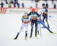 Espen Andersen (NOR) und Johannes Rydzek (GER), (l-r) liefen in den zweiten Mannschaften ihrer Nationen.