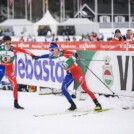 Freude über Platz drei bei Matteo Baud (FRA) und Laurent Muhlethaler (FRA) (l-r)