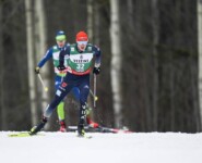 Eric Frenzel (GER) bei seinem vorletzten Weltcup