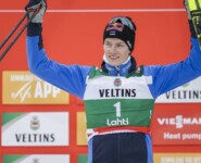 Kristjan Ilves (EST) gewann das Springen.