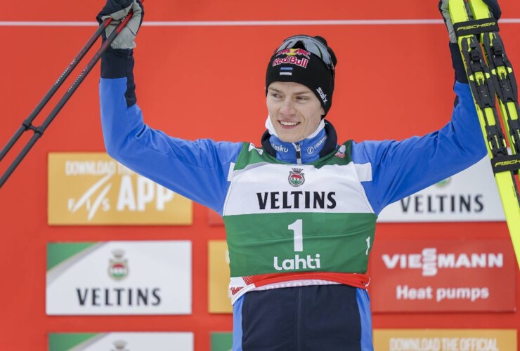 Kristjan Ilves (EST) gewann das Springen.