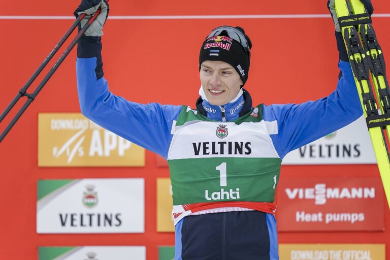 Kristjan Ilves (EST) gewann das Springen.