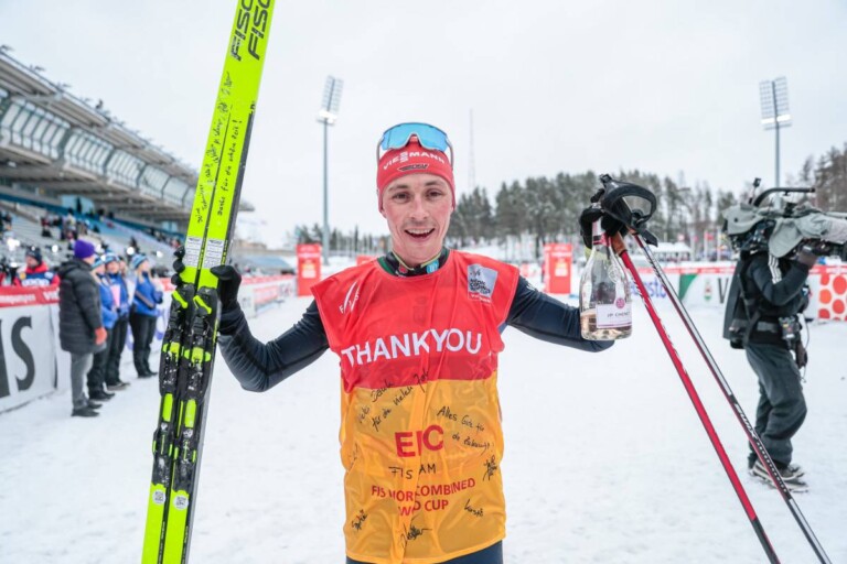 Eric Frenzel (GER) verabschiedet sich vom Aktivensport.