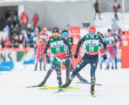 Alessandro Pittin (ITA) und Eric Frenzel (GER)