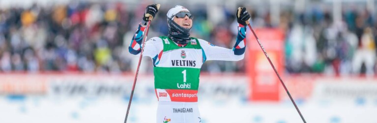 Jarl Magnus Riiber (NOR) gewinnt den letzten Weltcup der Saison.