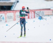 Johannes Rydzek (GER) wird Fünfter.