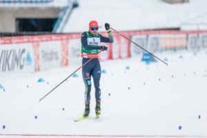 Johannes Rydzek (GER) wird Fünfter.