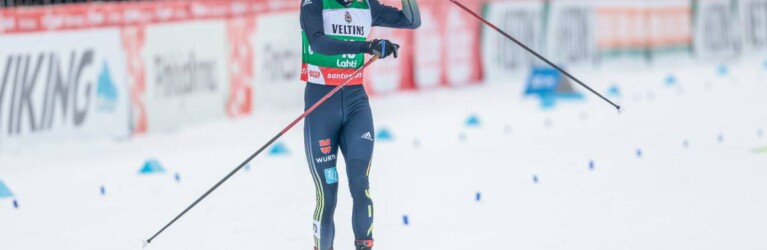 Johannes Rydzek (GER) wird Fünfter.