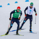 Die zwei Besten des Winters: Terence Weber (GER), Wendelin Thannheimer (GER), (l-r)