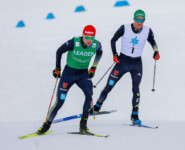 Die zwei Besten des Winters: Terence Weber (GER), Wendelin Thannheimer (GER), (l-r)