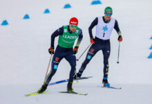 Die zwei Besten des Winters: Terence Weber (GER), Wendelin Thannheimer (GER), (l-r)