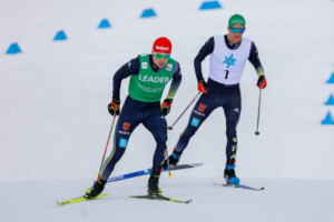 Die zwei Besten des Winters: Terence Weber (GER), Wendelin Thannheimer (GER), (l-r)