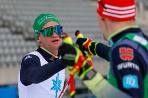 Glückwunsch zum Doppelsieg: Wendelin Thannheimer (GER), Terence Weber (GER), (l-r)