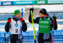 Wendelin Thannheimer (GER) und Terence Weber (GER) (l-r) belegten die Plätze zwei und eins in der Gesamtwertung.