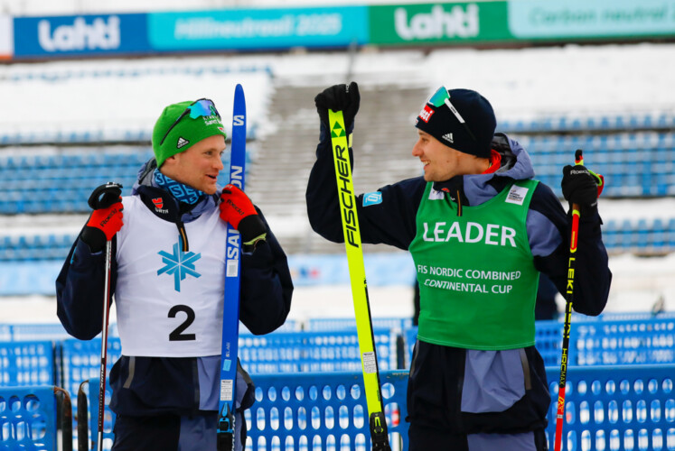 Wendelin Thannheimer (GER) und Terence Weber (GER) (l-r) belegten die Plätze zwei und eins in der Gesamtwertung.