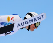 Kilian Guetl (AUT) bei seinem Sprung