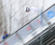 Kilian Guetl (AUT) bei der Landung