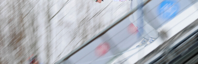 Kilian Guetl (AUT) bei der Landung