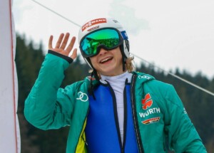 Tim Kopp (GER), hier beim Heimspiel 2018 in Klingenthal, wird Co-Trainer bei den Noko-Damen.