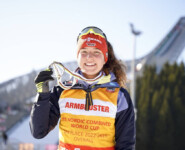 Nathalie Armbruster (GER) belegte den zweiten Platz in der Gesamtwertung.