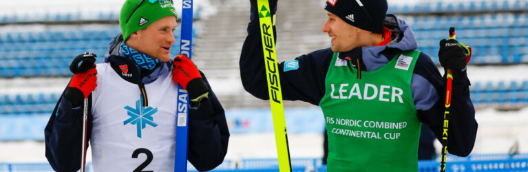 Wendelin Thannheimer (GER) und Terence Weber (GER) (l-r) landeten einen Doppelsieg in der Gesamtwertung des Continental Cup.