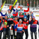 Team Frankreich konnte ebenfalls mehrere Podestplätze feiern. Im Bild: Laurent Muhlethaler (FRA), Alexandre Villet (FRA), Antoine Gerard (FRA), Matteo Baud (FRA), Alex Mougin (FRA), Marco Heinis (FRA), (l-r)