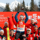 Johannes Lamparter (AUT) gewann auch das Seefeld Triple in seiner österreichischen Heimat.