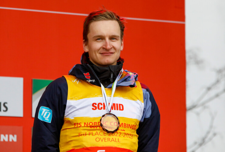 Julian Schmid (GER) belegte als bester DSV-Athlet Rang drei in der Gesamtwertung.