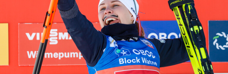 Ida Marie Hagen (NOR) war in allen zehn Weltcups der Saison die schnellste Läuferin.