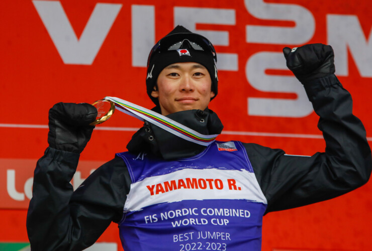 Ryota Yamamoto (JPN) gewann sechs Mal den Sprungdurchgang.