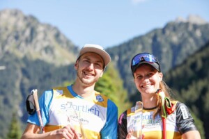 Ilkka Herola (FIN) und Ema Volavsek (SLO) (l-r) hießen die letztjährigen Gesamtsieger des Sommer Grand Prix.