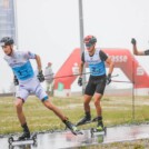 Auch die Männer waren zeitweise als Trio unterwegs: Espen Bjoernstad (NOR), Julian Schmid (GER), Johannes Rydzek (GER), (l-r).