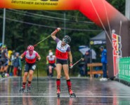 So kann man sich über Rang neun freuen: Silva Verbic (SLO) setzt sich gegen Annika Malacinski (USA) durch.