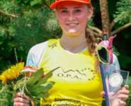 Ronja Loh (GER) übernahm mit ihrem Tagessieg die Gesamtführung im Alpencup.