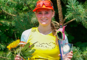 Ronja Loh (GER) übernahm mit ihrem Tagessieg die Gesamtführung im Alpencup.