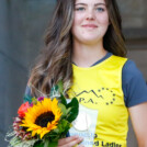 Greta Pinzani (ITA) gewinnt den ersten Alpencup-Wettbewerb des Sommers.