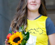 Greta Pinzani (ITA) gewinnt den ersten Alpencup-Wettbewerb des Sommers.