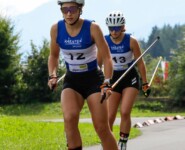 Teja Pavec (SLO), Magdalena Burger (GER), (l-r)