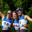 Annika Malacinski (USA), Daniela Dejori (ITA), Veronica Gianmoena (ITA), (l-r)